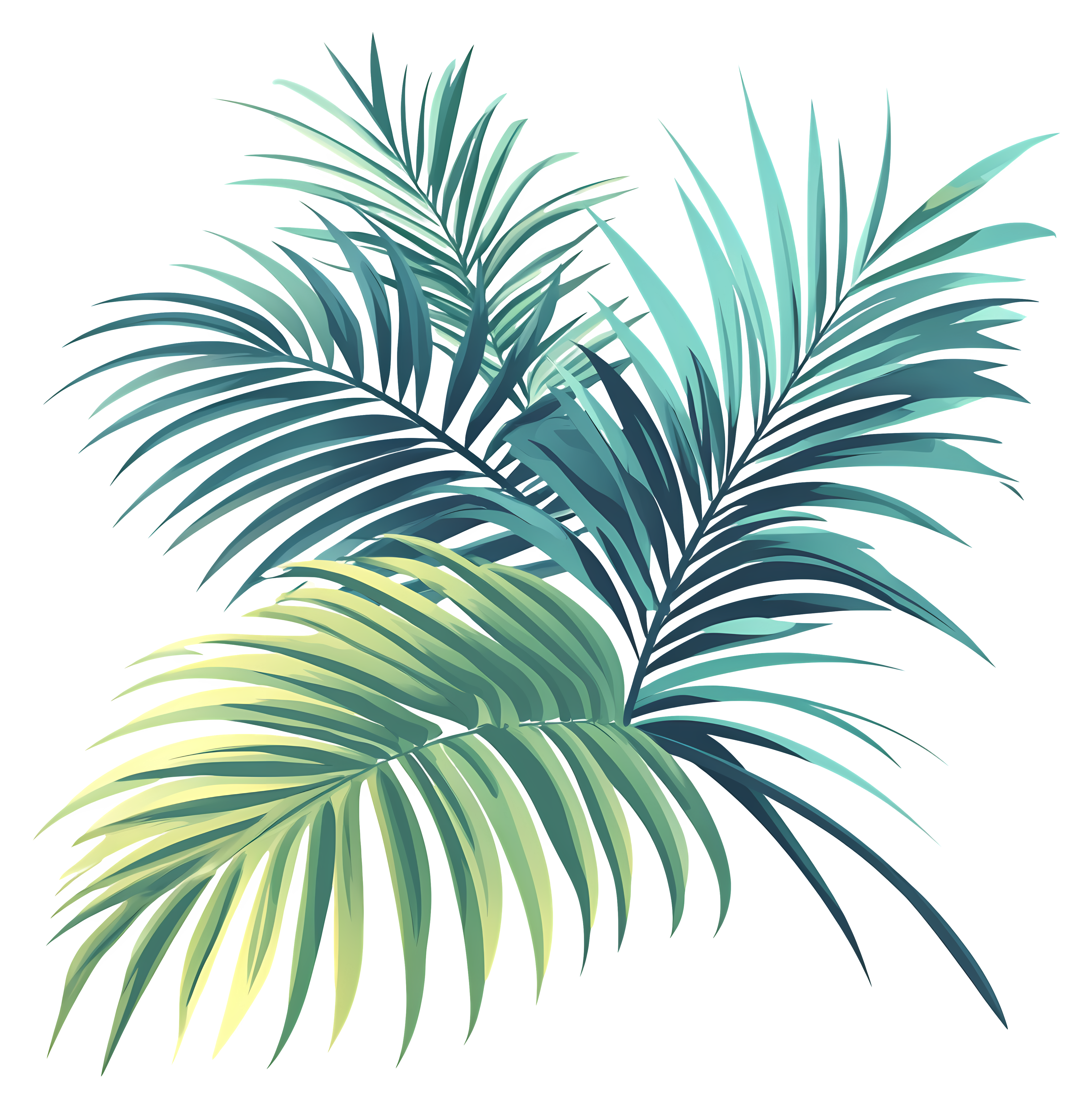 palm leaves